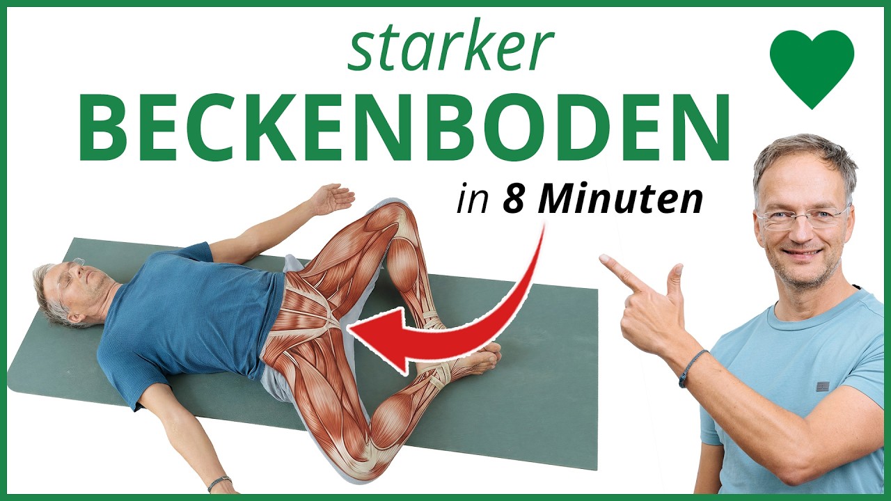 Beckenboden trainieren 8 Minuten Club